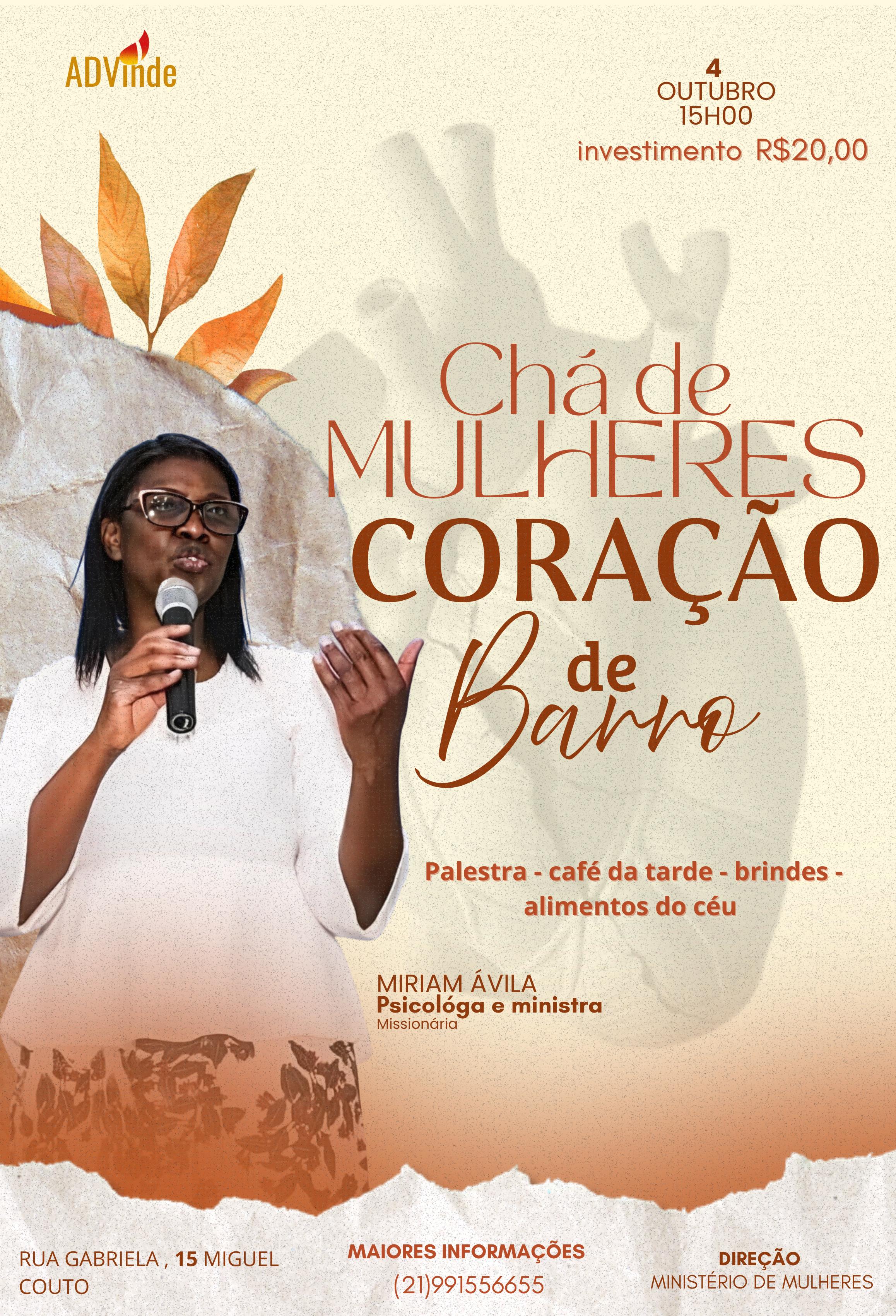 Chá de Mulheres - Coração de Barro